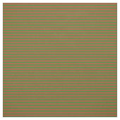Sienna und Wald Grüne Linde/Streifenmuster Stoff (Muster)