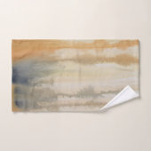 Sienna Wilds Watercolor Abstrakt Badhandtuch Set (Handtuch)