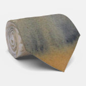 Sienna Wilds Watercolor Abstrakt Krawatte (Gerollt)