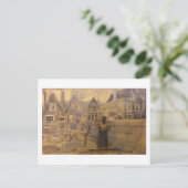 Sien's Mother House, Van Gogh Fine Art Postkarte (Stehend Vorderseite)