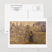 Sien's Mother House, Van Gogh Fine Art Postkarte (Vorne/Hinten)