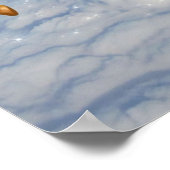 SieRa und Swiftwind stürzen in den Wolken Poster (Ecke)