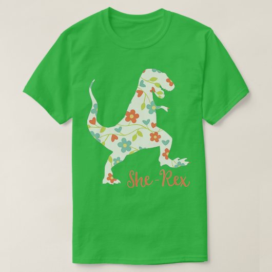 SieRex Niedlich Funny Rex Dinosaur Pun T-Shirt (Design vorne)