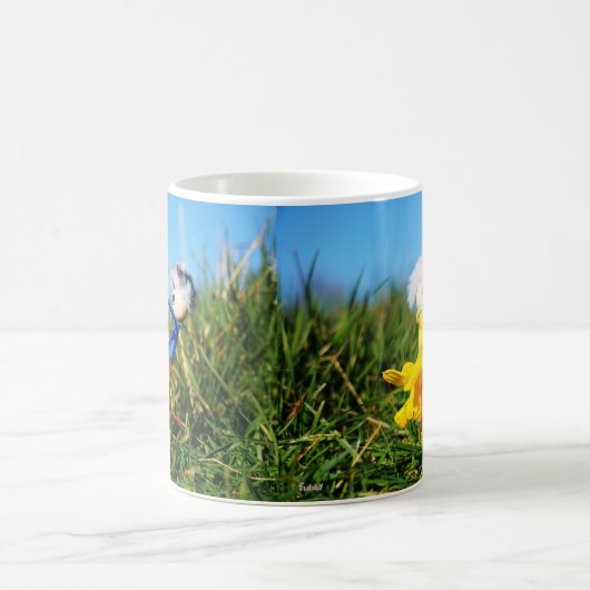 Sierlijk dansend actief Fubby poppetjes stel. Kaffeetasse (Mittel)