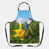 Sierlijk dansend actief Fubby poppetjes stel.v Schürze (Vorderseite)