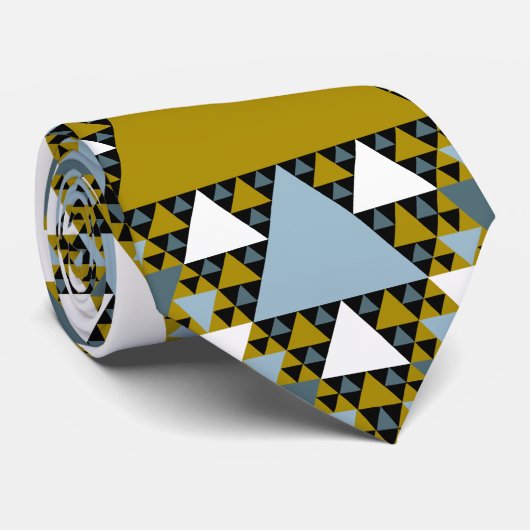 Sierpinski Dreiecke Krawatte (Gerollt)