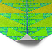 Sierpinski-Platz Poster (Ecke)