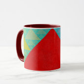 Sierpinski Steppdecken-Tasse Tasse (Vorderseite Links)