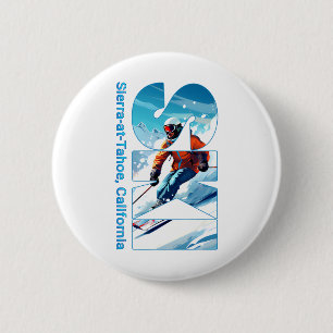 Sierra-at-tahoe Cooler Skiurlaub Ski Außenbereich  Button