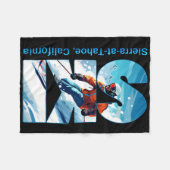 Sierra-at-tahoe Cooler Skiurlaub Ski Außenbereich Fleecedecke (Vorderseite (Horizontal))