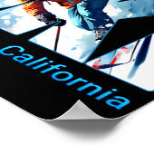 Sierra-at-tahoe Cooler Skiurlaub Ski Außenbereich Poster (Ecke)