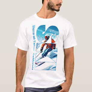 Sierra-at-tahoe Cooler Skiurlaub Ski Außenbereich  T-Shirt