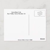 Sierra Bear Cub Postkarte (Rückseite)