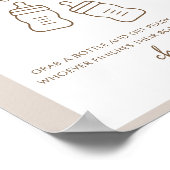 SIERRA Bohemisch Bottle Baby Shooting Game Poster (Ecke)