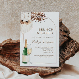 SIERRA Bohemisches Brunch und Bubbly Brautparty Einladung