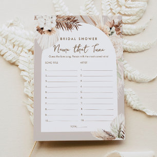 SIERRA Boho Name, dass Tuning-Brautparty-Spiel Einladung