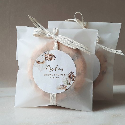 SIERRA Bohomian Brautparty Runder Aufkleber