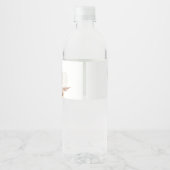 SIERRA Bohomian Brautparty Wasserflaschenetikett (Rückseite)