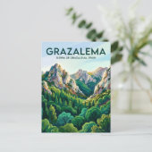 Sierra de Grazalema Spanien Postkarte (Stehend Vorderseite)
