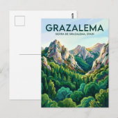 Sierra de Grazalema Spanien Postkarte (Vorne/Hinten)