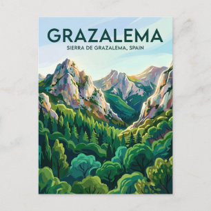 Sierra de Grazalema Spanien Postkarte