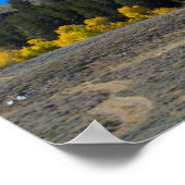 SIerra Fall Panorama Poster (Ecke)