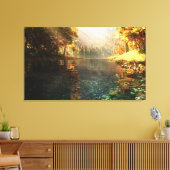 Sierra (Herbst) Leinwanddruck (Insitu (Wohnzimmer))