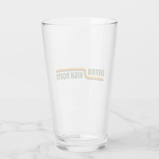 Sierra High Route California Glas (Rückseite)