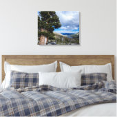 Sierra Juniper und Evergreen Trees 2 Leinwanddruck (Insitu (Schlafzimmer))