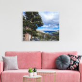 Sierra Juniper und Evergreen Trees 2 Leinwanddruck (Insitu (Wohnzimmer))