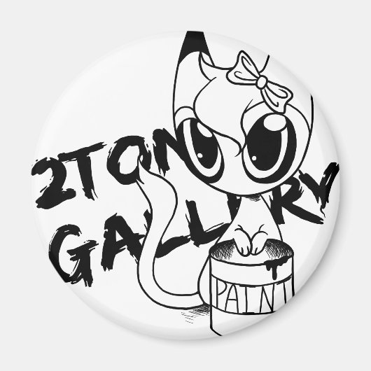 Sierra kitty magnet (Vorne)