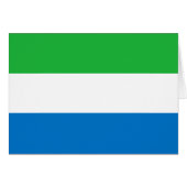 Sierra Leone Flag (Vorderseite (Horizontal))