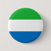 Sierra Leone Flag Button (Vorderseite)