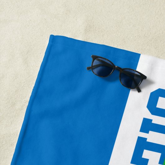 Sierra Leone Flag & Emblem Strandtuch (Beispiel)