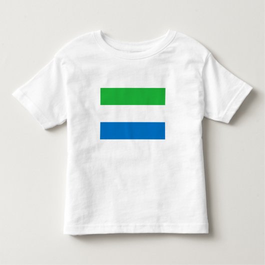 Sierra Leone Flag Kleinkind T-shirt (Vorderseite)