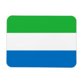Sierra Leone Flag Magnet (Horizontal)
