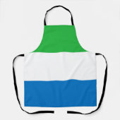 Sierra Leone Flag Schürze (Vorderseite)