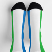 Sierra Leone Flag Socken (Oben)