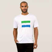 Sierra Leone Flag T-Shirt (Vorne ganz)