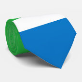 Sierra Leone-Flagge Krawatte (Gerollt)