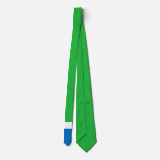 Sierra Leone-Flagge Krawatte (Rückseite)