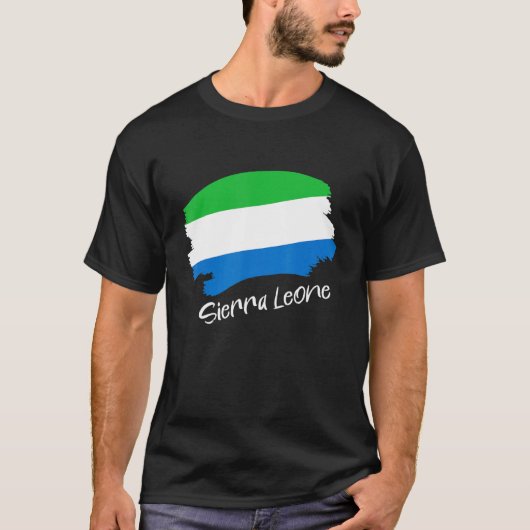 Sierra Leone - Flagge Sierra Leone 1 T-Shirt (Vorderseite)