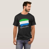 Sierra Leone - Flagge Sierra Leone 1 T-Shirt (Vorne ganz)