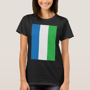 Sierra Leone Flagge Sierra Leone Reise T-Shirt