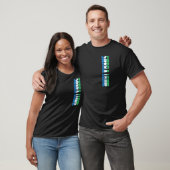 Sierra Leone-Flagge T-Shirt (Unisex)