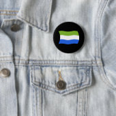 Sierra Leone Flaggen Knopf Button (Beispiel)