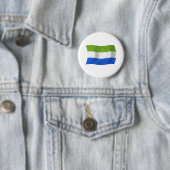 Sierra Leone Flaggen Knopf Button (Beispiel)