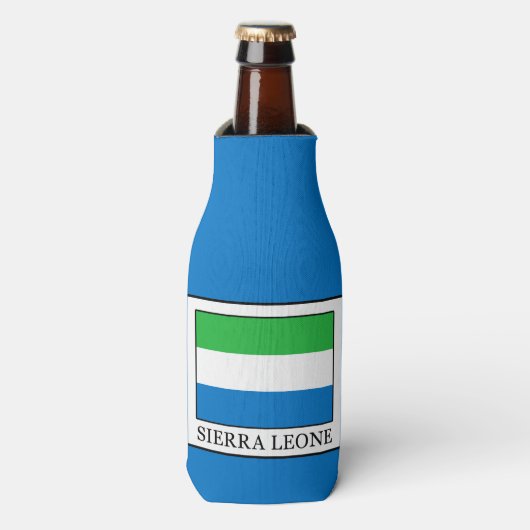 Sierra Leone Flaschenkühler (Flaschenvorderseite)