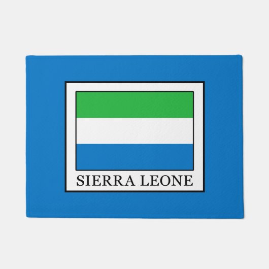 Sierra Leone Fußmatte (Vorderseite)