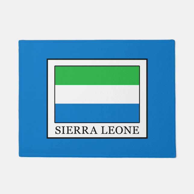 Sierra Leone Fußmatte (Vorderseite)